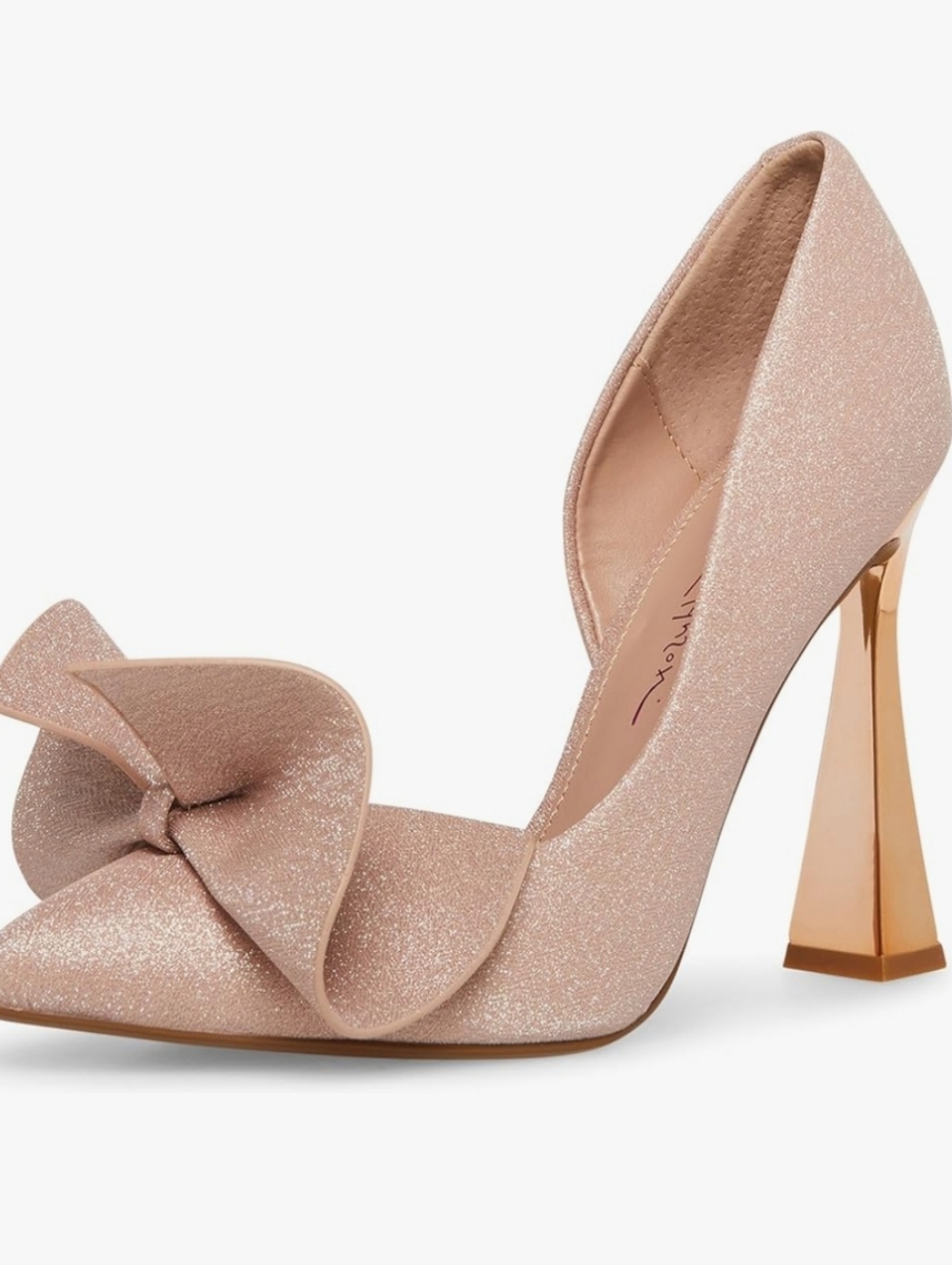 Betsey Johnson Women's Nobble Bow D'Orsay Heels/ BNWT/ 2 Sizes